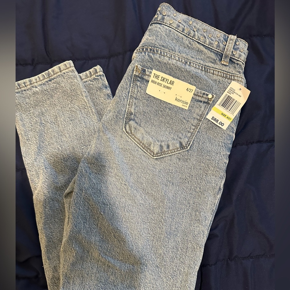 Kensie Sky Blue Denim Pants
